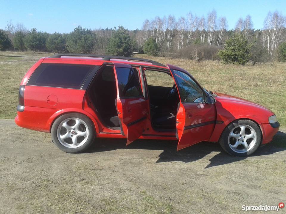 vectra b Exclusive Edition obniżone zawieszenie czerwony mazowieckie Radom sprzedam