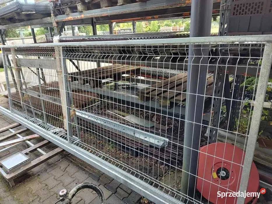 Brama przesuwna 4m panelowa 3D Słubice sprzedam
