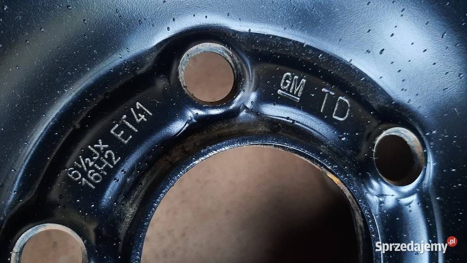 koło zapasowe R16 dojazdowe opel 5x110 21555 16 Dębno