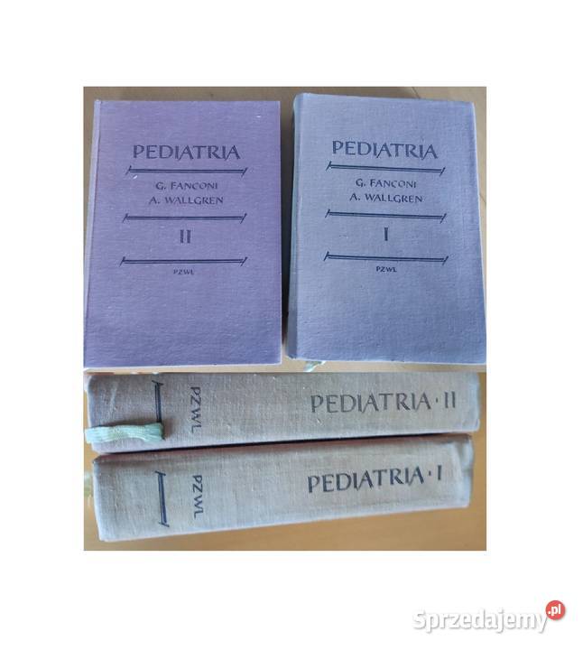 Pediatria tom III Fanconi Wallgren medycyna