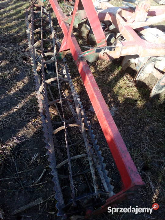 brona talerzowa 240m z wałem Ożarów sprzedam