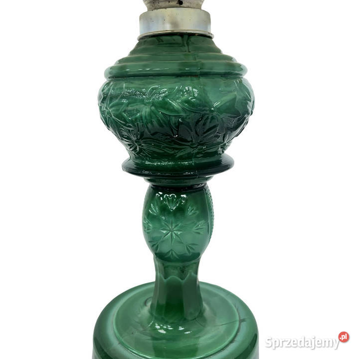 Lampa stołowa ze szkła malachitowego Warszawa
