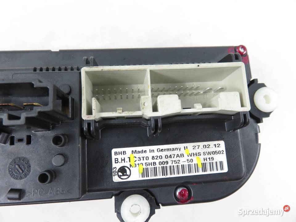 KLIMATRONIK SKODA OCTAVIA II 3T0820047AB