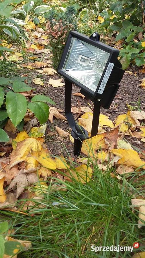 Reflektorek wbijany do ogrodu LED R7s wymienny mazowieckie Warszawa