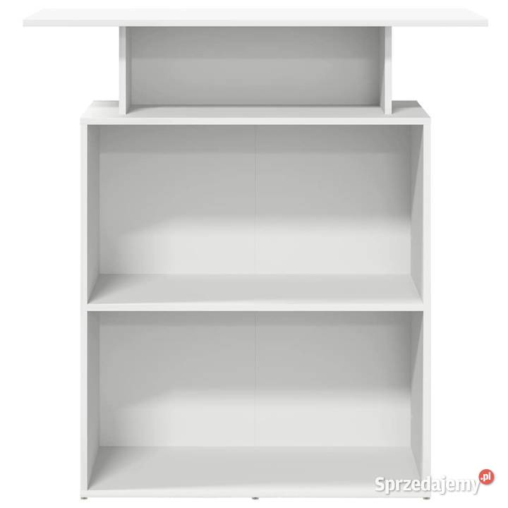 vidaXL Biurko recepcyjne białe 100x40x104