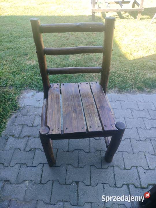 Meble ogrodowe rustykalne opolskie Brzeg sprzedam