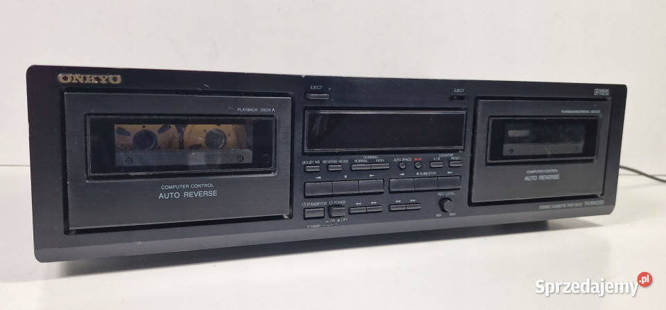 Onkyo TA RW 255 TARW255 magnetofon casette deck Międzychód