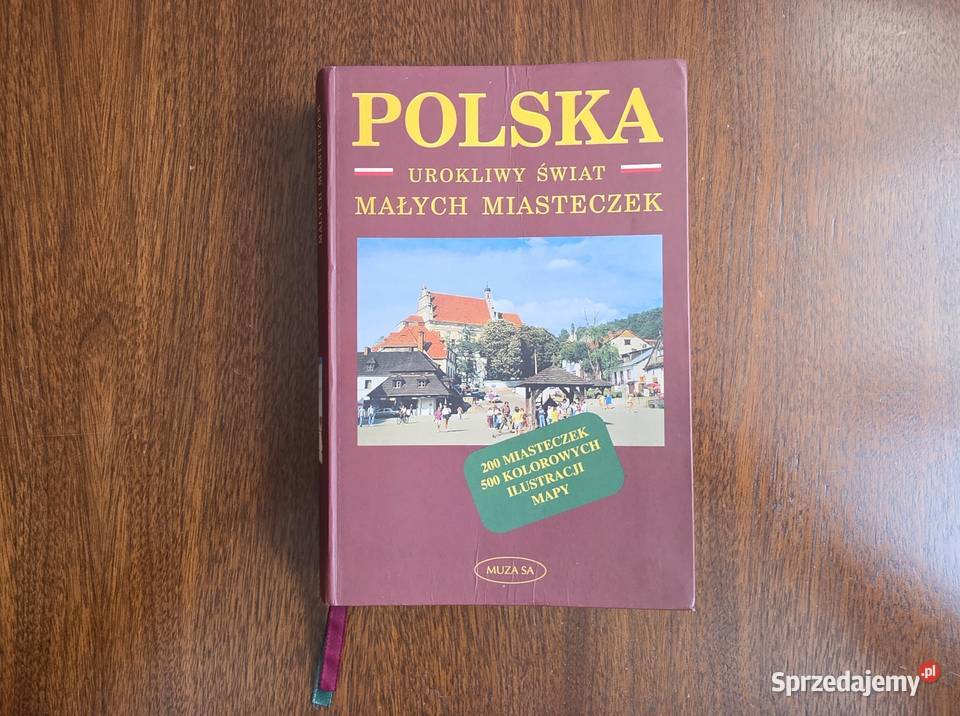 urokliwy świat małych miasteczek Jerzy Kwiatek twarda Wrocław