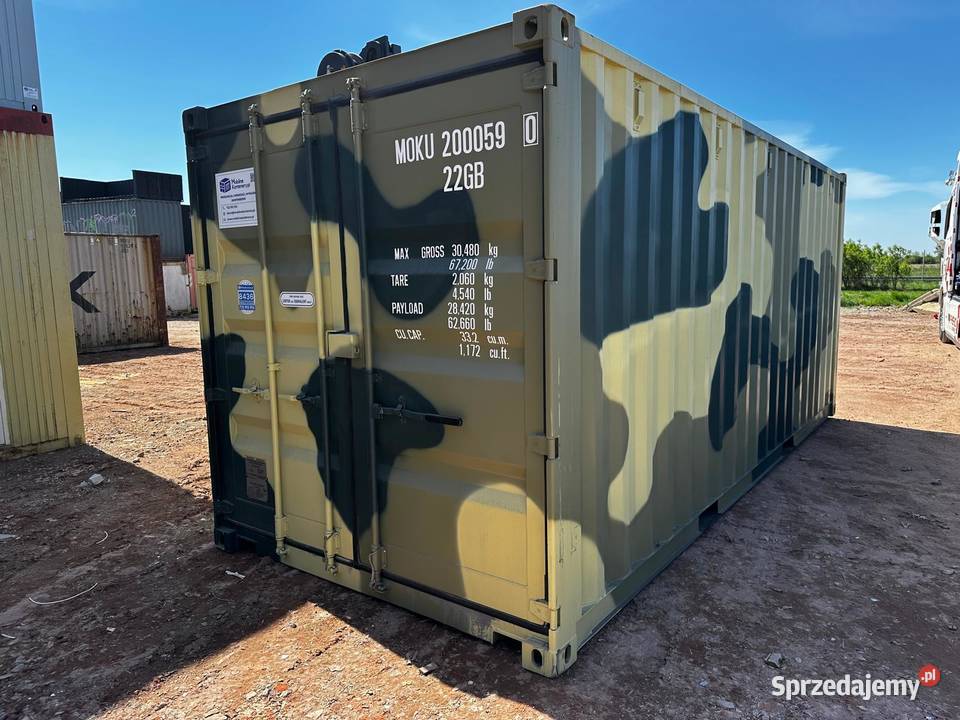 KONTENER MORSKI 20 DV NOWY MAGAZYNOWY dolnośląskie Wrocław sprzedam