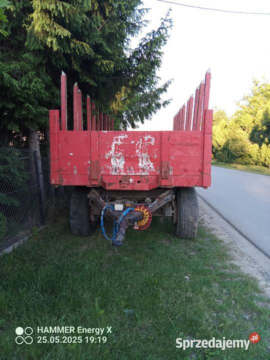 Przyczepa do drewna Sokolina sprzedam