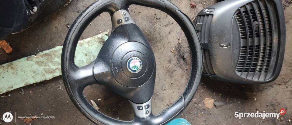 Kierownica poduszka airbag Alfa Romeo 147 wielkopolskie Książ Wielkopolski