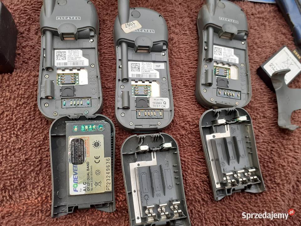 3 Alcatel One Tauch ładowarka karton instr etui