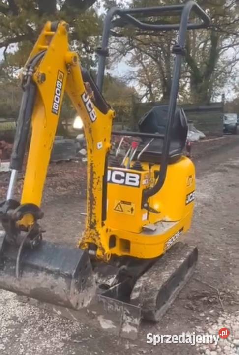 Jcb mini koparka 2019r 08t Gąsiennice Bierniki