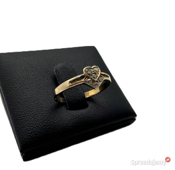 Złoty Pierścionek pr 333 142g R14 złoto Elbląg sprzedam