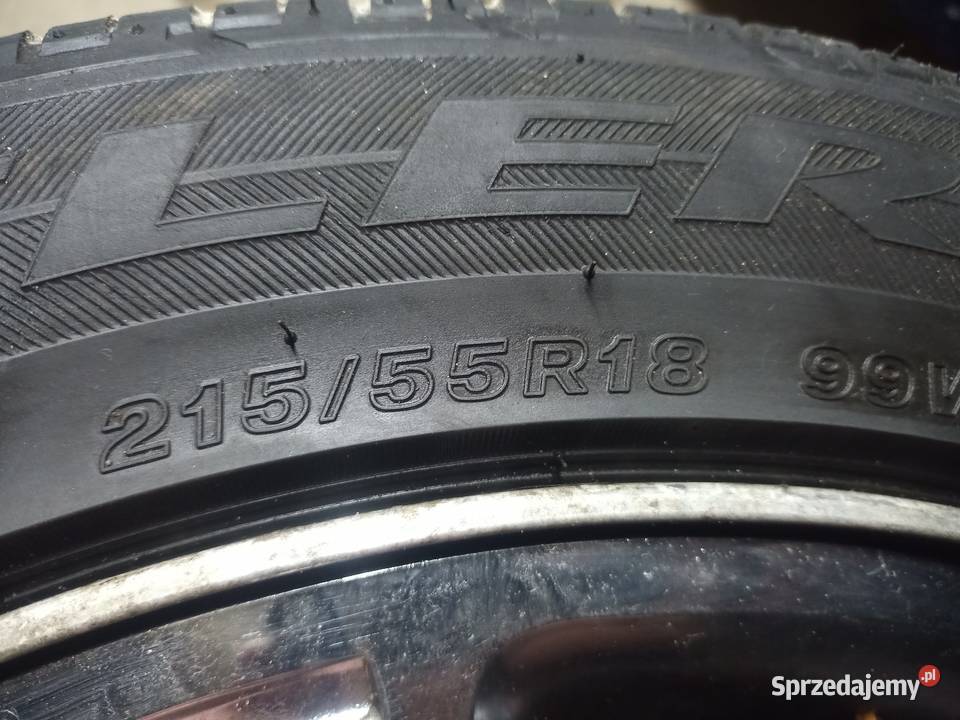 Cztery Opony letnie 2155518 Letnie Bridgestone Częstochowa sprzedam