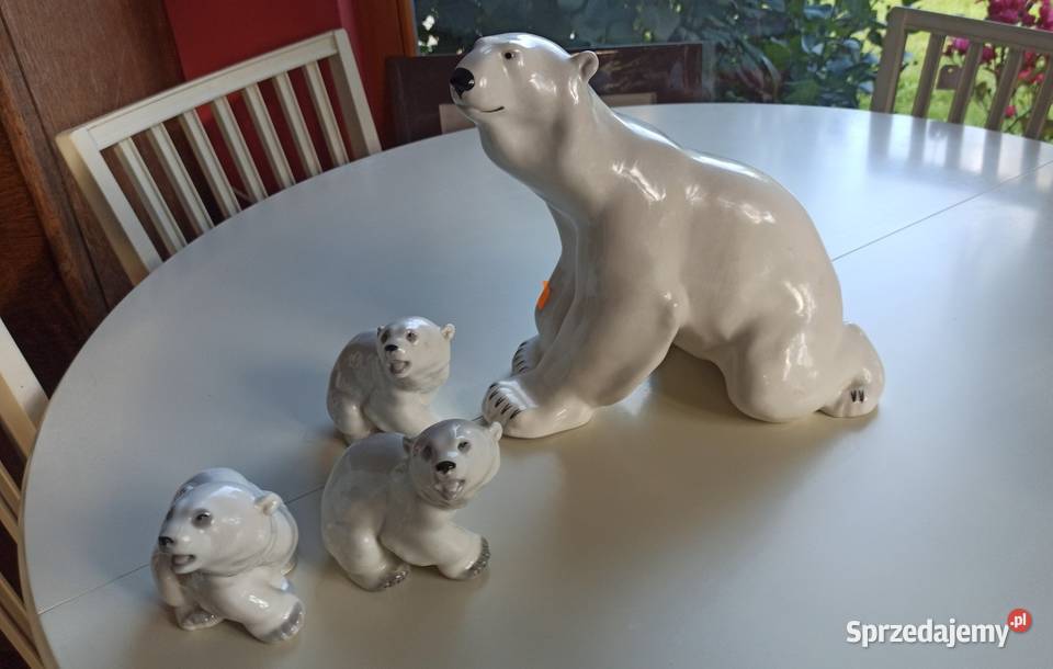 Małe
Figurka Niedźwiedź Syg Łomonosow Ta figurk Gdańsk sprzedam