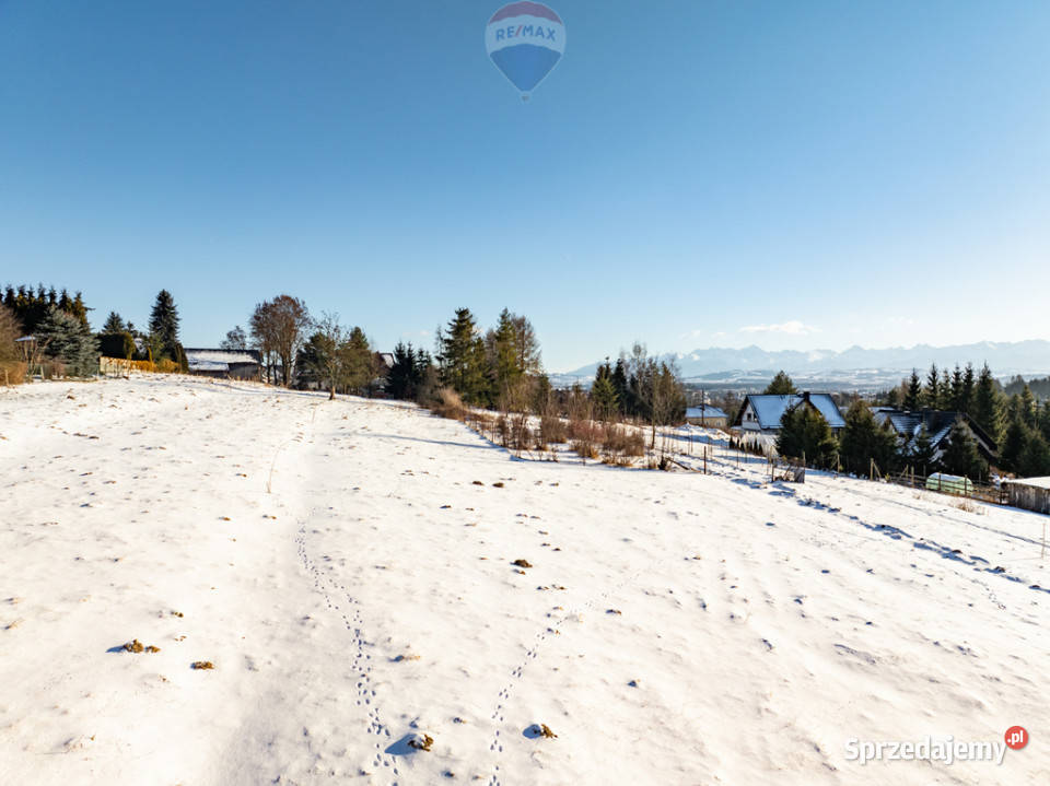 Widokowa Działka budowlana 654 m Nowy Targ