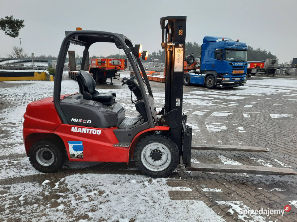 Wózek widłowy spalinowy MANITOU MI30D UDT 2016 r diesel Rudolfowo