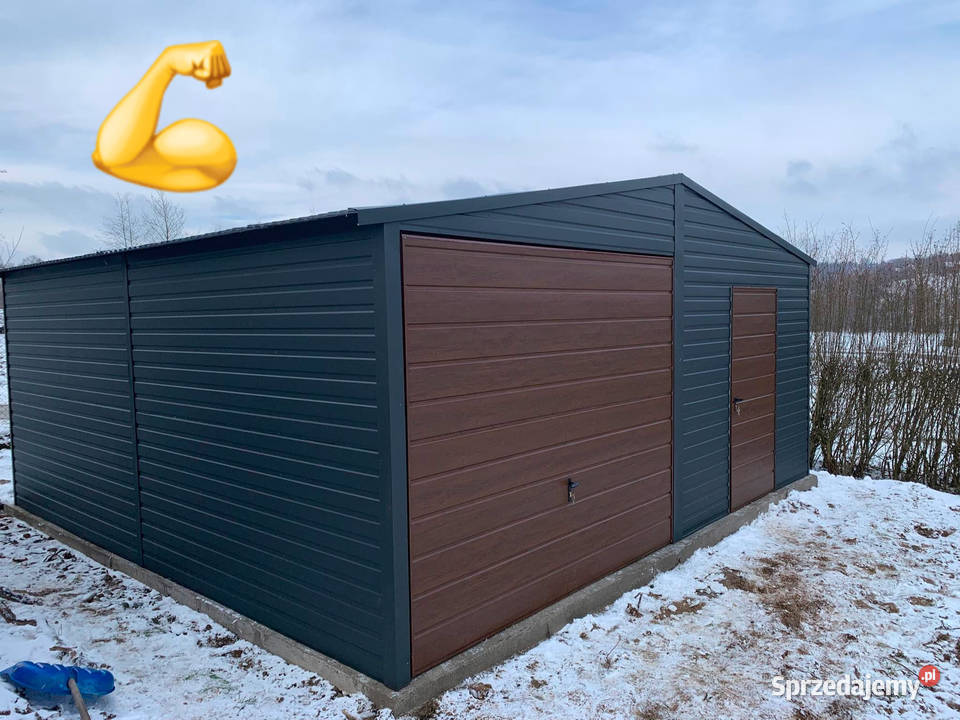 Wszystkie wymiary garaż garaże blaszane Brodnica