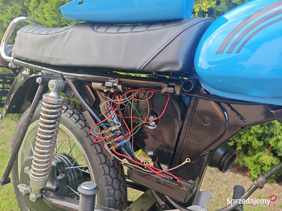 MZ ETZ 250 PRL klasyk łódzkie Rawa Mazowiecka