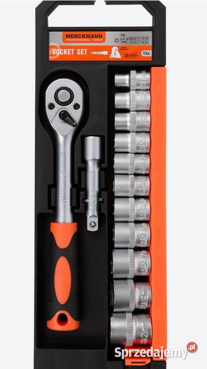 Zestaw kluczy nasadowych Werckmann mazowieckie Ostrołęka