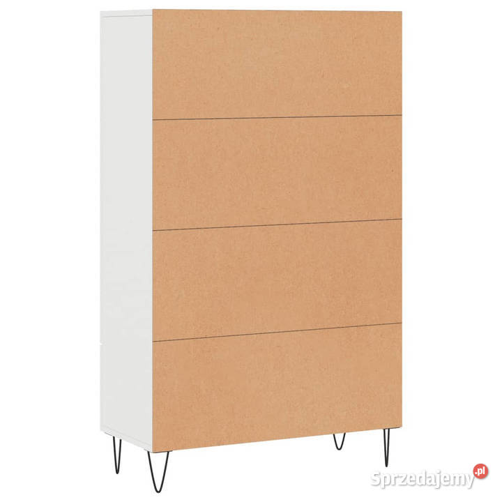 Wysoka szafka biała 695x31x115 materiał Pozostałe Warszawa