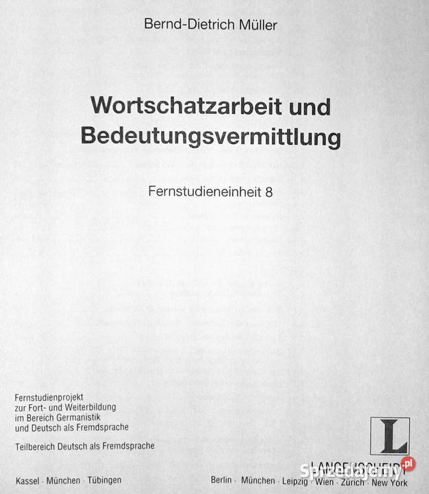 Wortschatzarbeit und Bedeutungsvermittlung