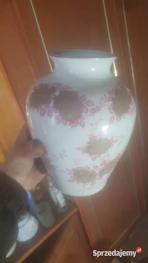 Wazon porcelanowy z okresu Prl chodziez Warszawa