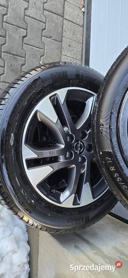 koła felgi aluminiowe nowe michelin 22555r17 dolnośląskie Legnica