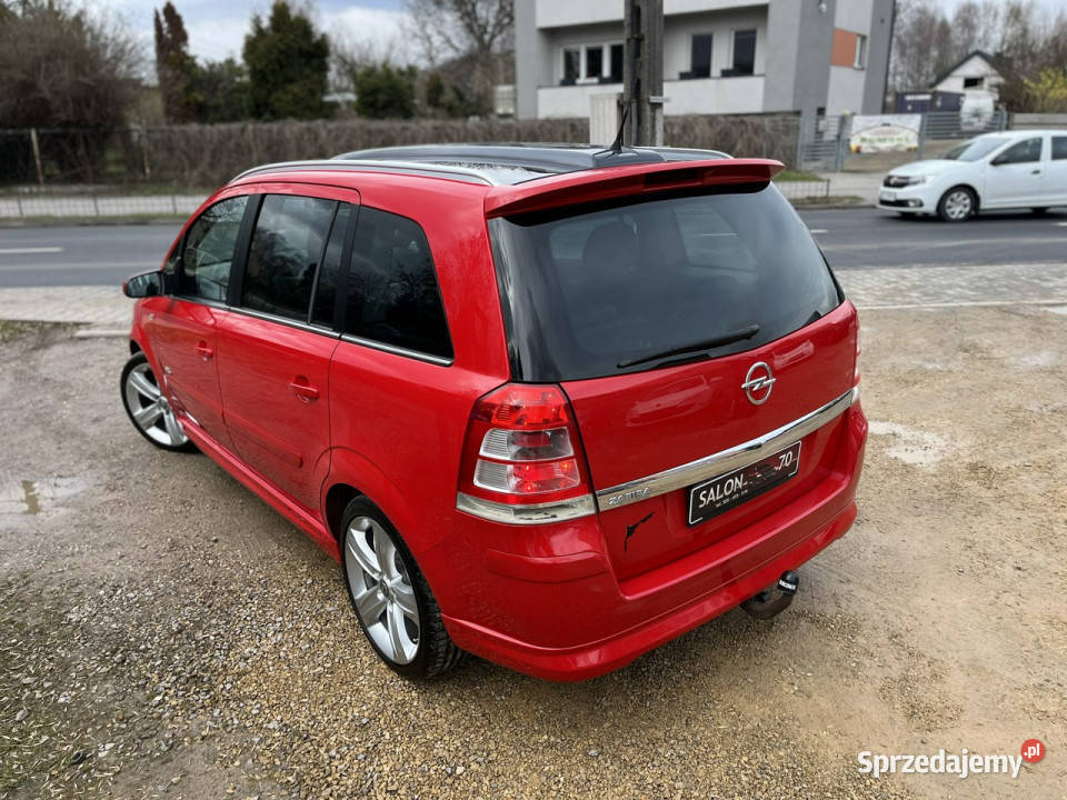 Opel Zafira 18 OPC LINE Climatronic Skóry Rok produkcji 2009 Częstochowa