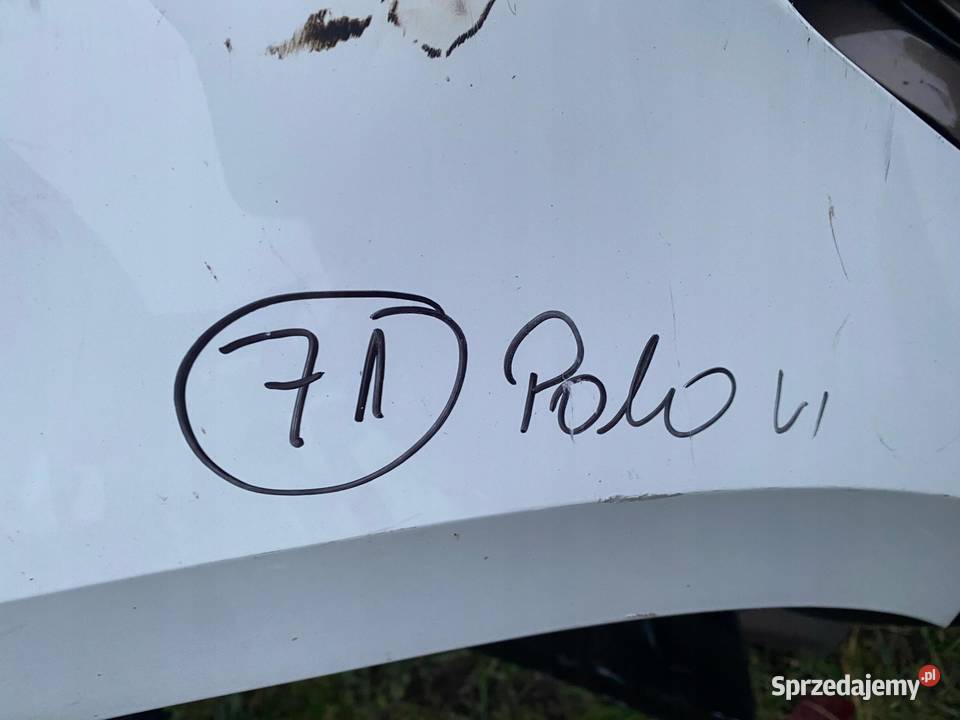 ZDERZAK PRZÓD PRZEDNI VW POLO 2G 6 VI 2GS807221A Zderzaki
