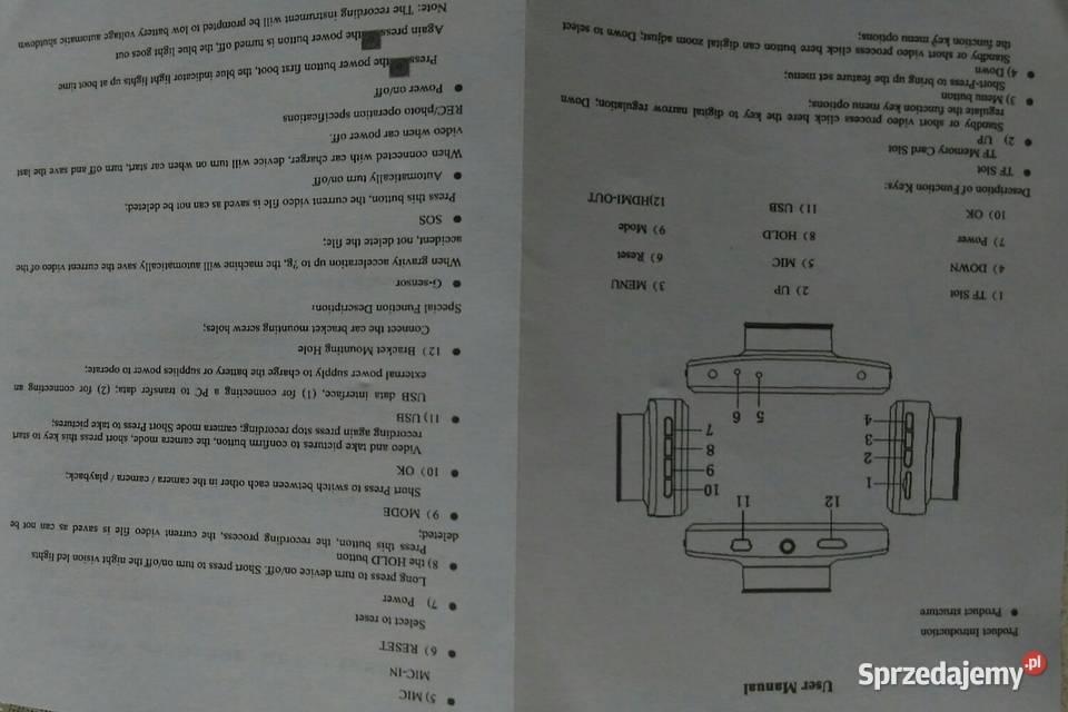 Kamera samochodowa Warszawa sprzedam