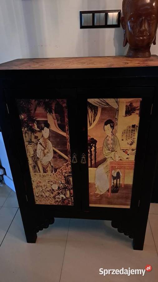 stolik chiński drzewo egzotyczne rękodzieło Warszawa