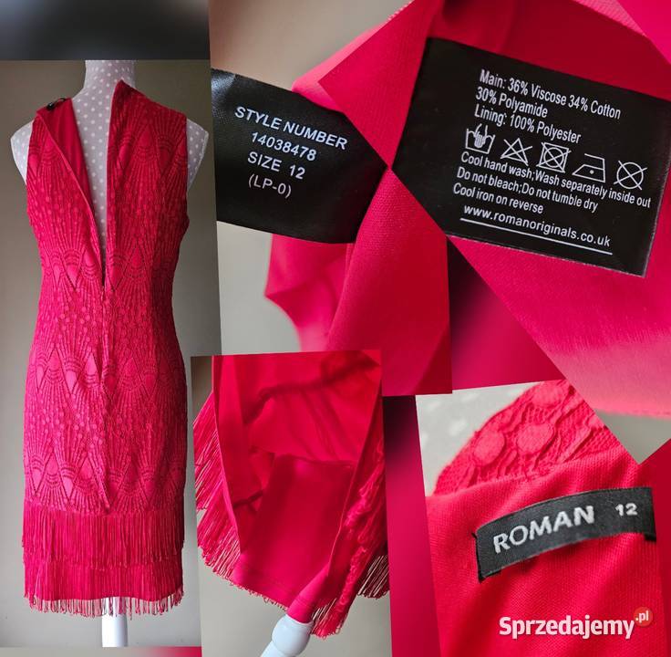 Śliczna sukienka rozmiar 12 ML lubelskie Lublin