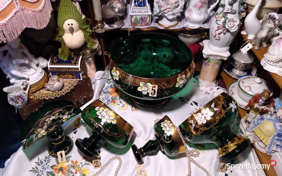 Bohemia CzehoSlovakia zestaw owocarek Poznań