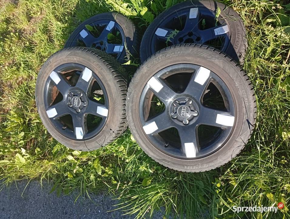 Koła Audi R17 5x112 21555 alufelgi z oponami Korsze