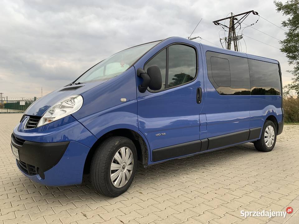 Renault Trafic II long 9 osobowy 20 DCI 115 przyciemniane szyby Kalisz sprzedam