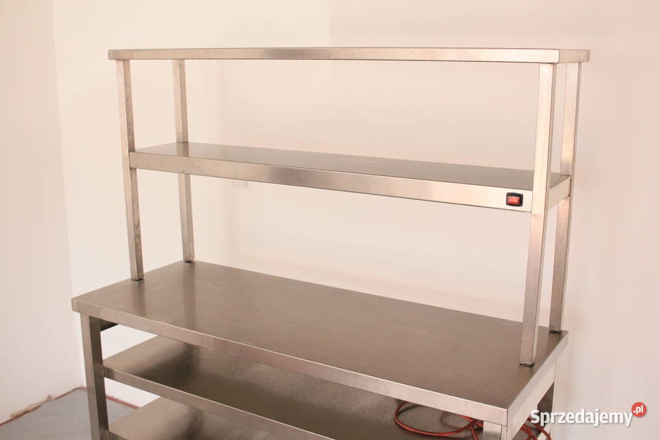 Stół gastronomiczny z nadstawką grzewczą 130x155 Pszczyna