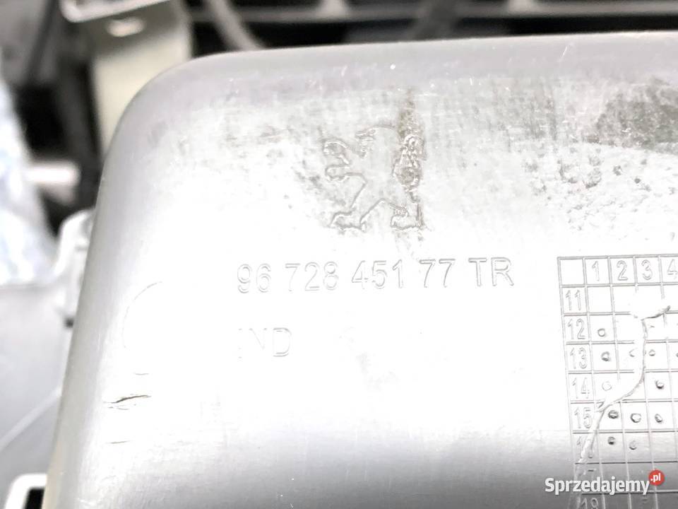 KOKPIT Z PODUSZKĄ PASAŻERA PEUGEOT 208 I