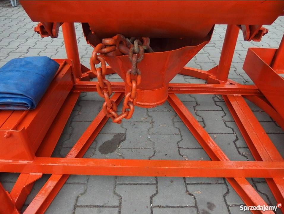 Kubeł pojemnik zbiornik do betonu 750 L podest Warszawa sprzedam