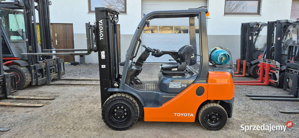 Wózek Widłowy Toyota 8FG25 Duplex wolny skok 4 Małkinia Górna