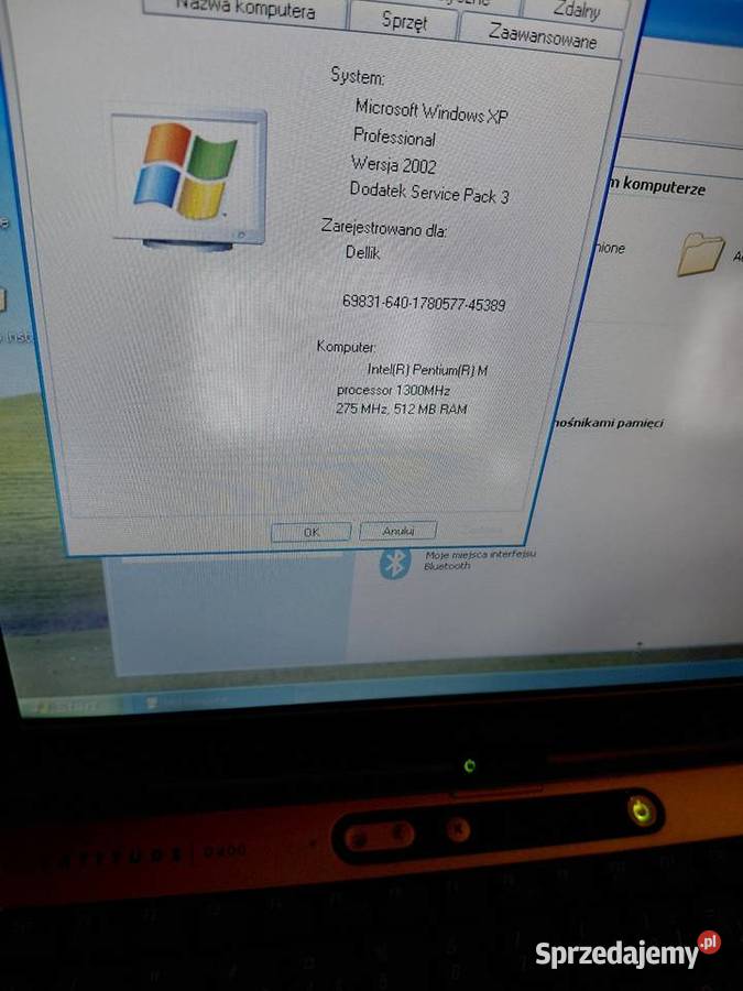 Sprzedam laptop dell latitude d400 Grodzisk