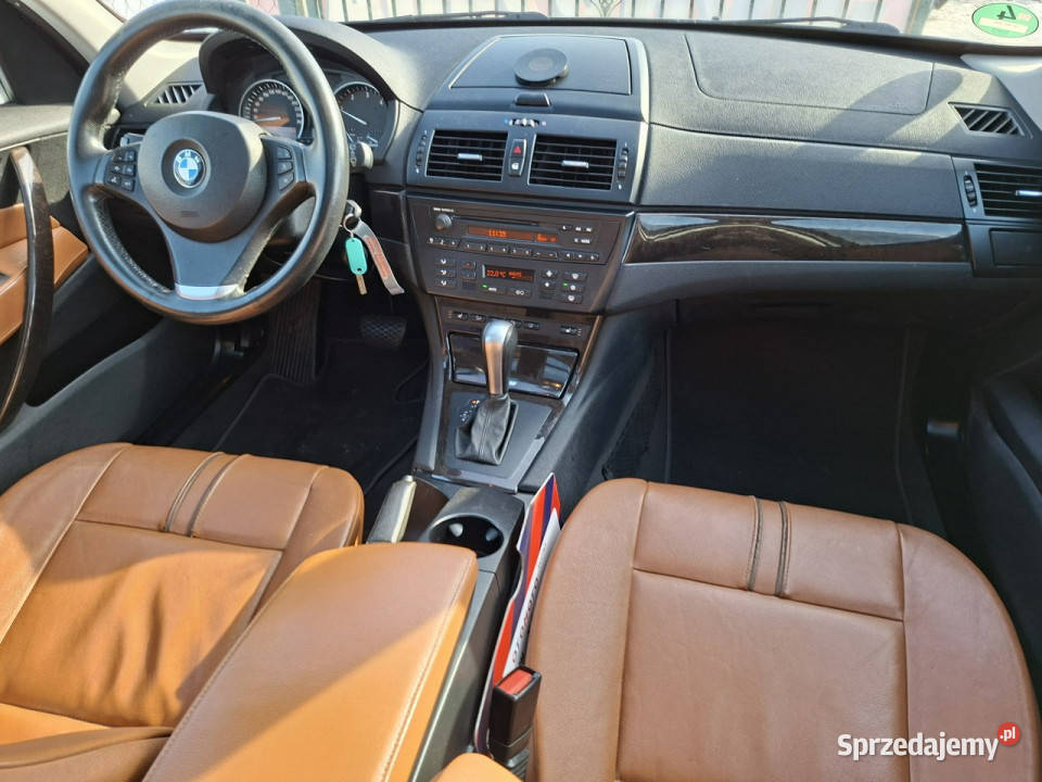 BMW X3 30 diesel napęd 4x4 ważne opłaty E83 3000cm3 Jacków