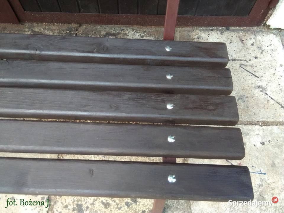 Ławka ławki ogrodowe balkonowe TRWAŁE stabilne małopolskie Skawina