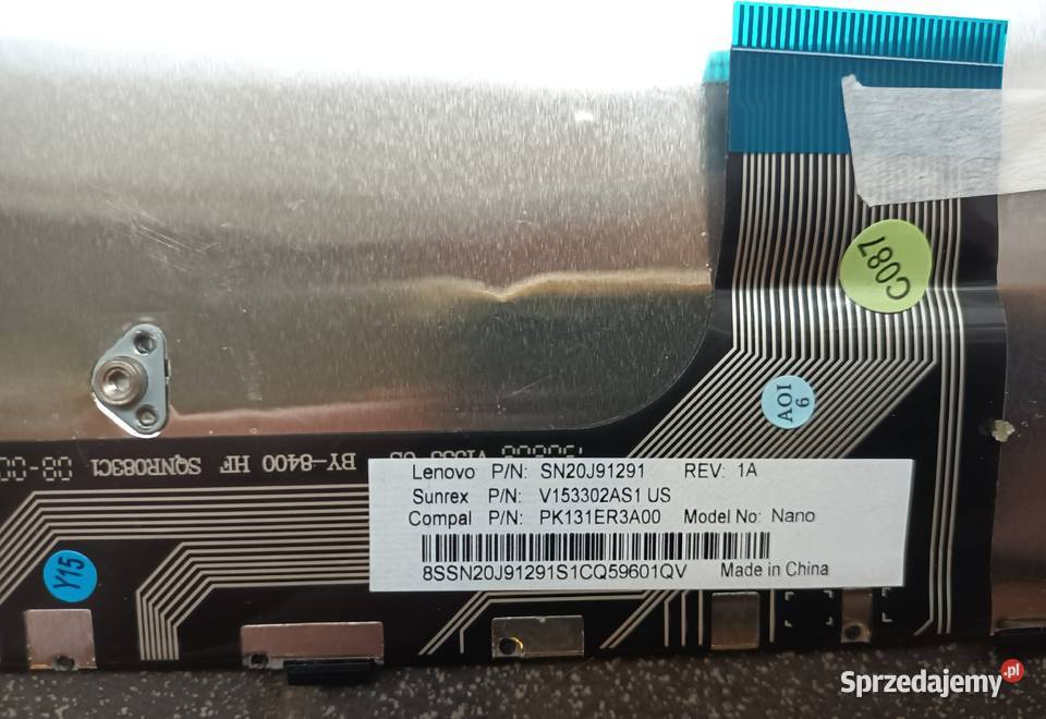 KLAWIATURA do laptopa LENOVO ideapad 100151 BY Opole