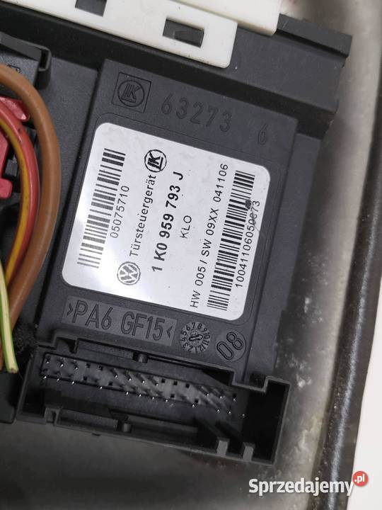 MECHANIZM SZYBY PRAWY PRZÓD 1K4837401S VW Rok produkcji 2007 sprzedam