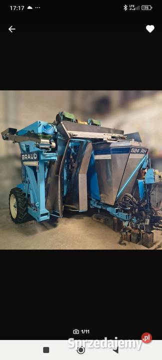 Kombajn do winogron porzeczki aronii Braud