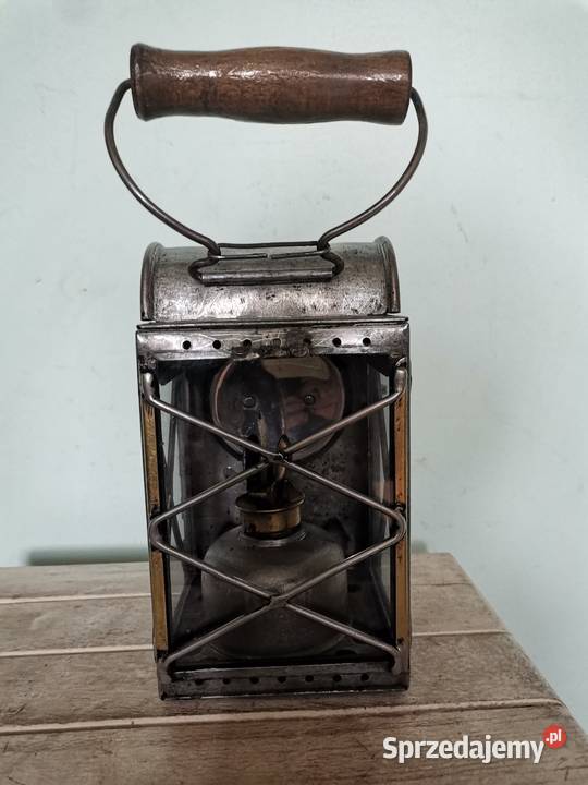 Stara lampa kolejowa Art Deco Kraków