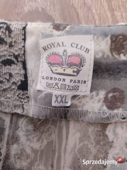 Sukienka damska z paskiem Royal club Hajnówka