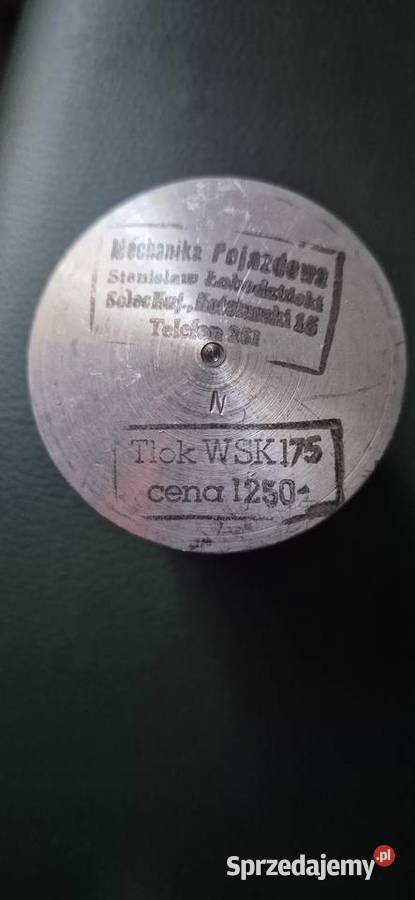 Tłok wsk 175 PRL nowy mazowieckie Płock sprzedam